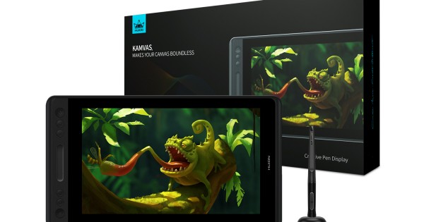 HUION GT-116 KAMVAS Pro 12 Graphics Drawing Tablet with Battery